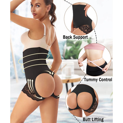 Butt Lifting Shapewear for Women Tummy Control Butt Lifter Panties Booty Lifter Shapewear Bigger Butt Lift Waist Shaper